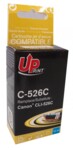 <span>Мастило</span> Мастилница UPRINT CLI526 CANON, С чип, Cyan <span class='catalog-num-in-name'>LF-INK-CAN-CLI526C-UP</span> - 