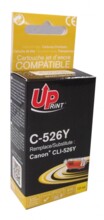 Мастилница UPRINT CLI526 CANON, С чип, Yellow 617653 LF-INK-CAN-CLI526Y-UP на топ цена - PIC.bg