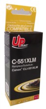  Мастилница UPRINT CLI-551XL CANON, С чип, Magenta 617663 LF-INK-CAN-CLI551M-XL-UP на топ цена - PIC.bg