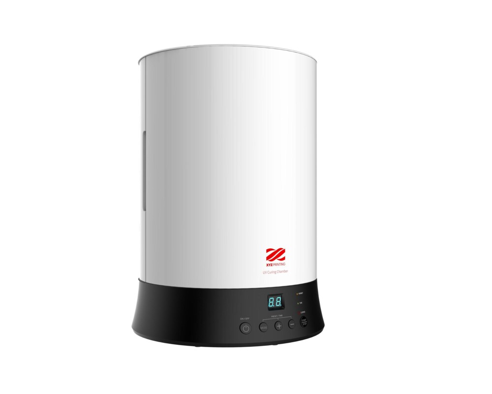 Консуматив за 3D принтер Камера с UV лампа XYZ Printing EeezCure 180 MR, за до обработка на 3D отпечатъци, Бяла 2