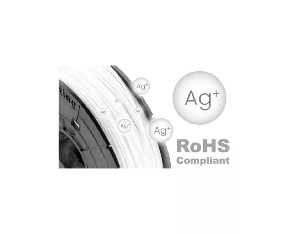 Консуматив за 3D принтер Консуматив за 3D принтер XYZprinting - Антибактериален PLA (NFC) filament, 1.75 mm, Бял 2