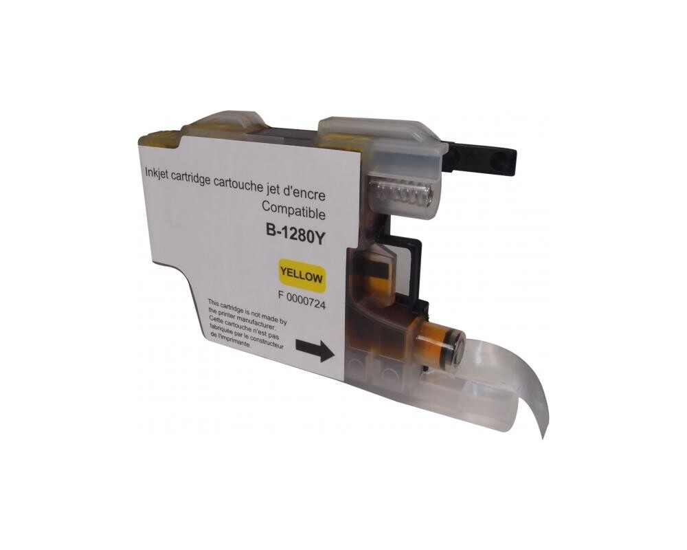 Мастило Мастилница UPRINT LC1280XL/1240 BROTHER, Yellow 2