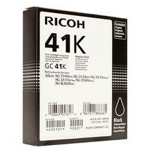  Мастило гел RICOH GC41K, 2500 копия, Черен 617890 GC41K на топ цена - PIC.bg