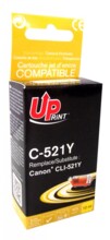  Мастилница UPRINT CLI521 CANON, С чип, Yellow 617997 LF-INK-CAN-CLI521Y-UP на топ цена - PIC.bg