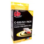 <span>Мастило</span> Мастилница UPRINT комплект CANON PGI-520 + CLI-521BK/C/M/Y XL <span class='catalog-num-in-name'>LF-INK-CAN-520-521-PACK</span> - 