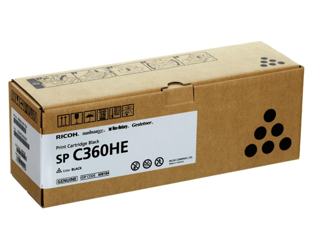 Тонер за принтер Тонер касета Ricoh SPC360HE, 7000 копия, Черен 2