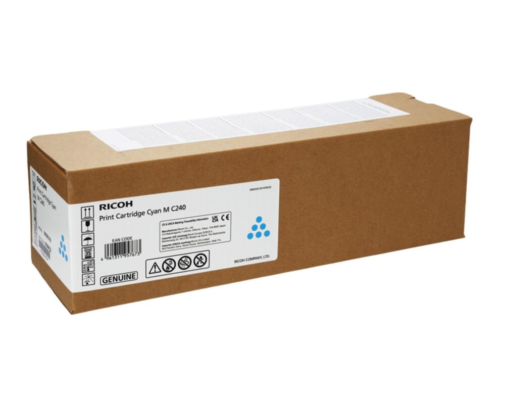 Тонер за принтер Тонер касета Ricoh M C240, MC240FW, P C200W, 4500 стр, Cyan 3