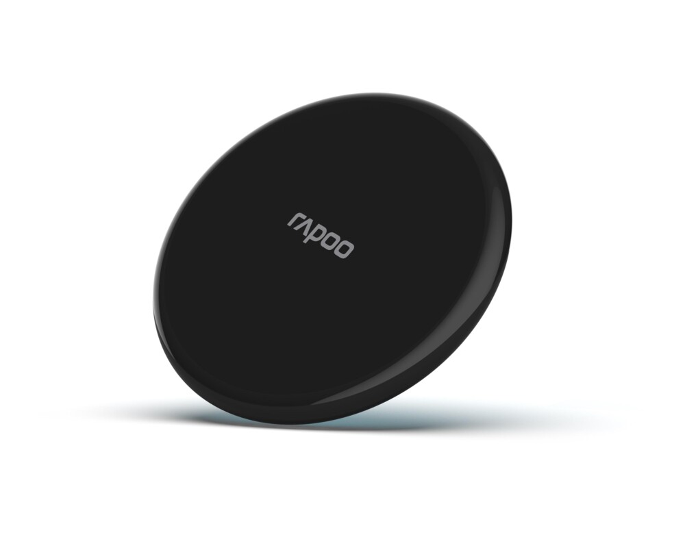 Зарядно Безжично зарядно устройство RAPOO XC105, Qi, 5W/7.5W/10W, Черен 3