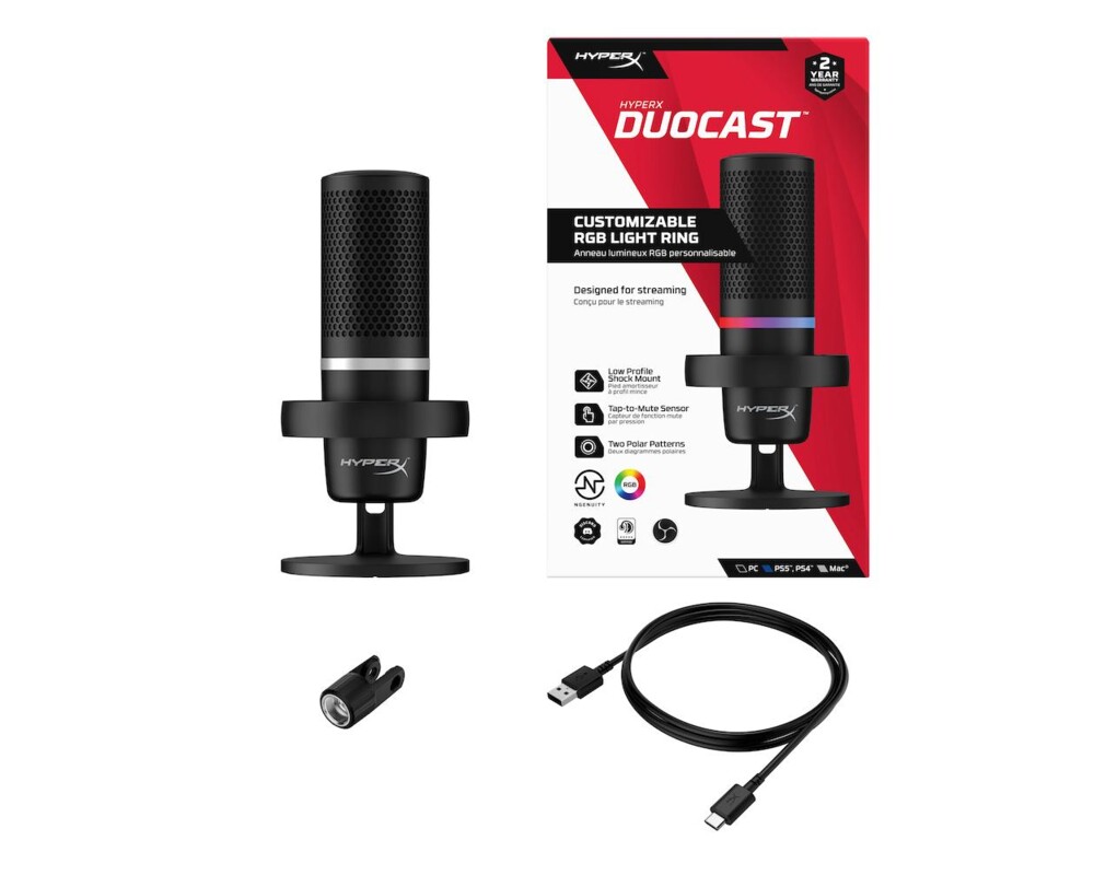 Микрофон HyperX DuoCast 8