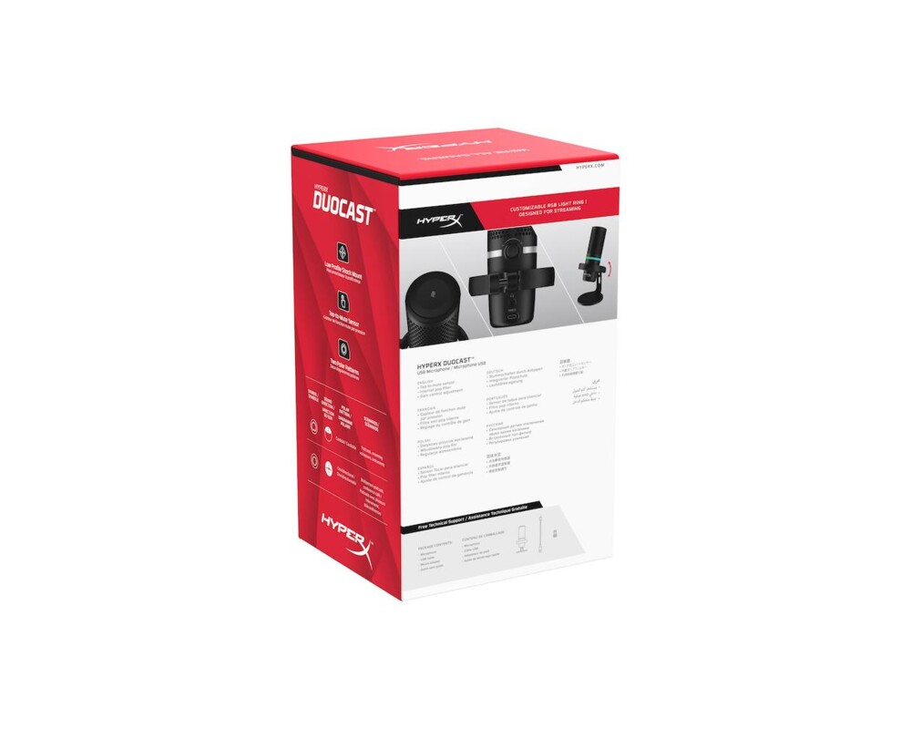 Микрофон HyperX DuoCast 10