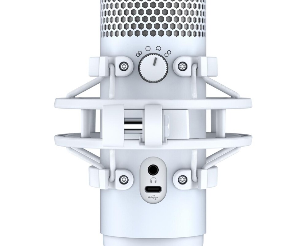 Микрофон HyperX QuadCast S White 7