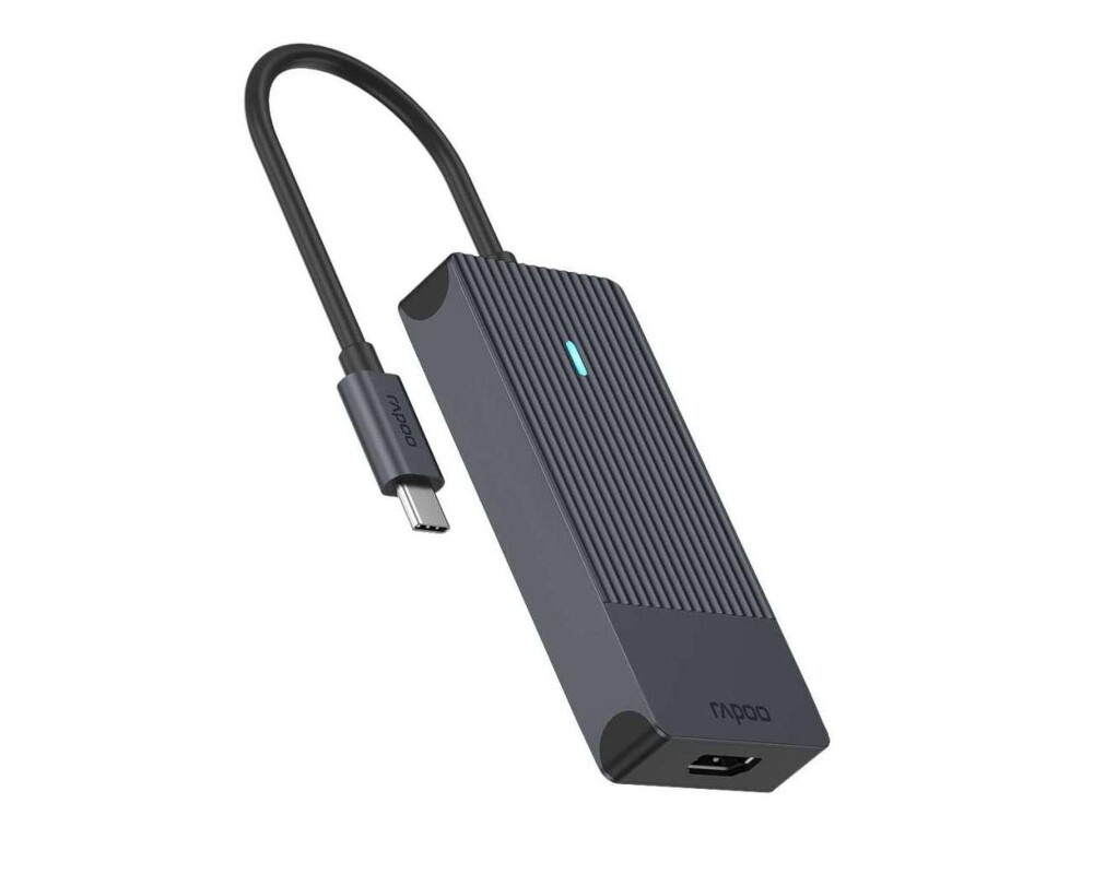 USB хъб USB-C Хъб, 4 порта, RAPOO-11409 5