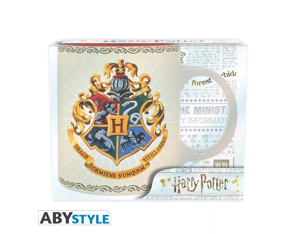 Аксесоар Чаша ABYSTYLE HARRY POTTER Hogwarts 4 Houses 4