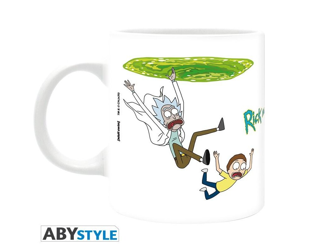 Аксесоар Чаша ABYSTYLE RICK AND MORTY Portal 2 2