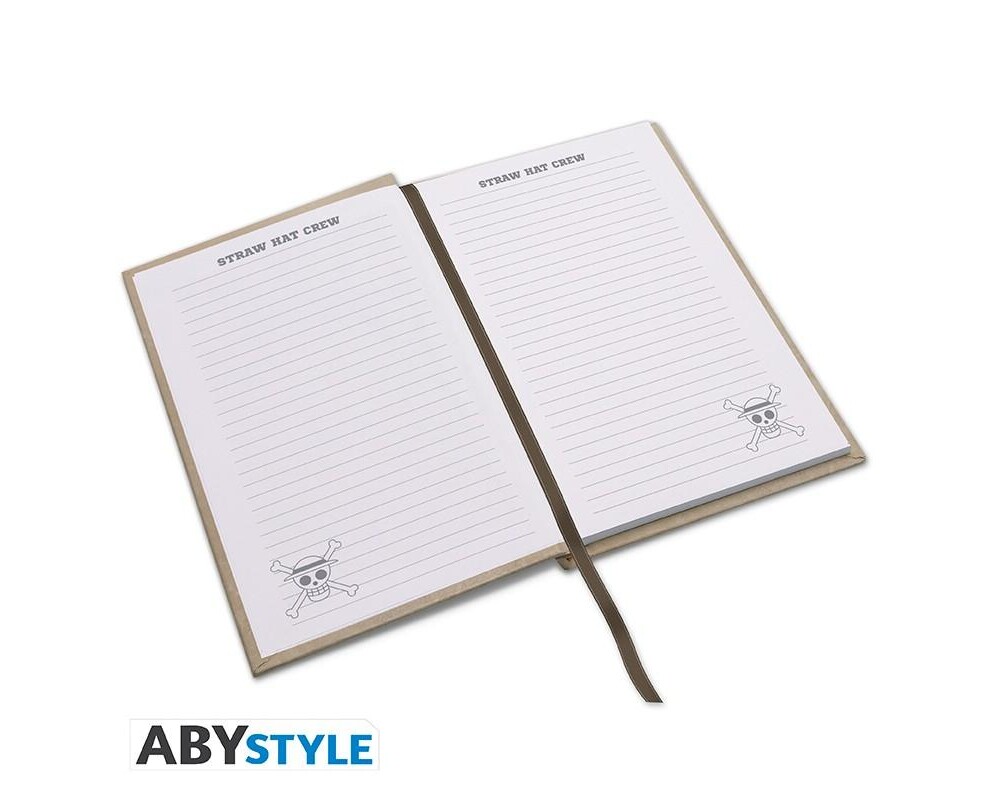 Аксесоар Тефтер ABYSTYLE ONE PIECE Notebook Wanted Luffy 5