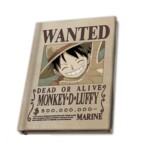 <span>Аксесоар</span> Тефтер ABYSTYLE ONE PIECE Notebook Wanted Luffy <span class='catalog-num-in-name'>ABYSTYLE-ABYNOT025</span> - 