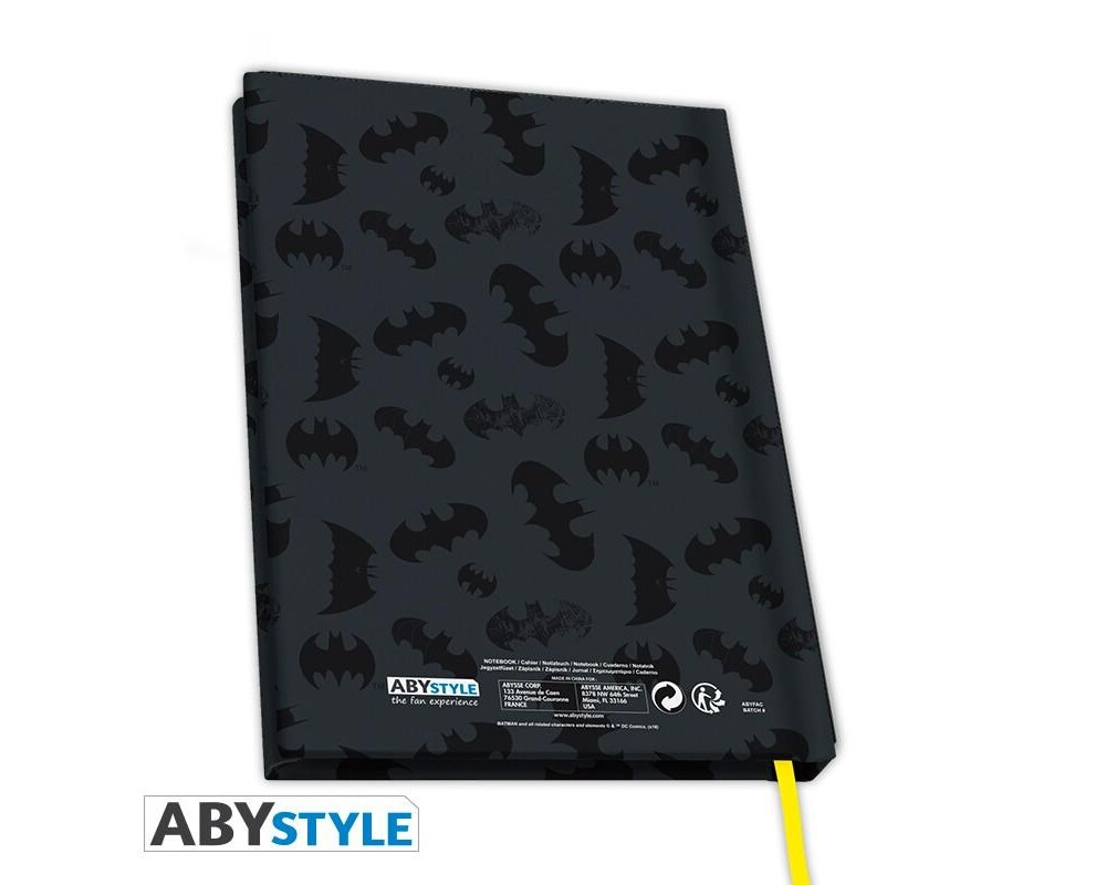 Аксесоар Тефтер ABYSTYLE DC COMICS Batman Logo 2