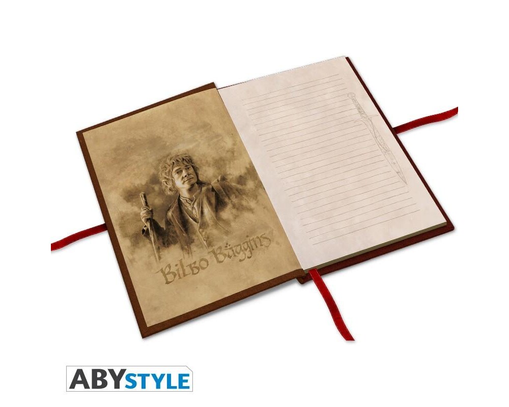 Аксесоар Тефтер ABYSTYLE THE HOBBIT Premium Bilbo Baggins A5 5