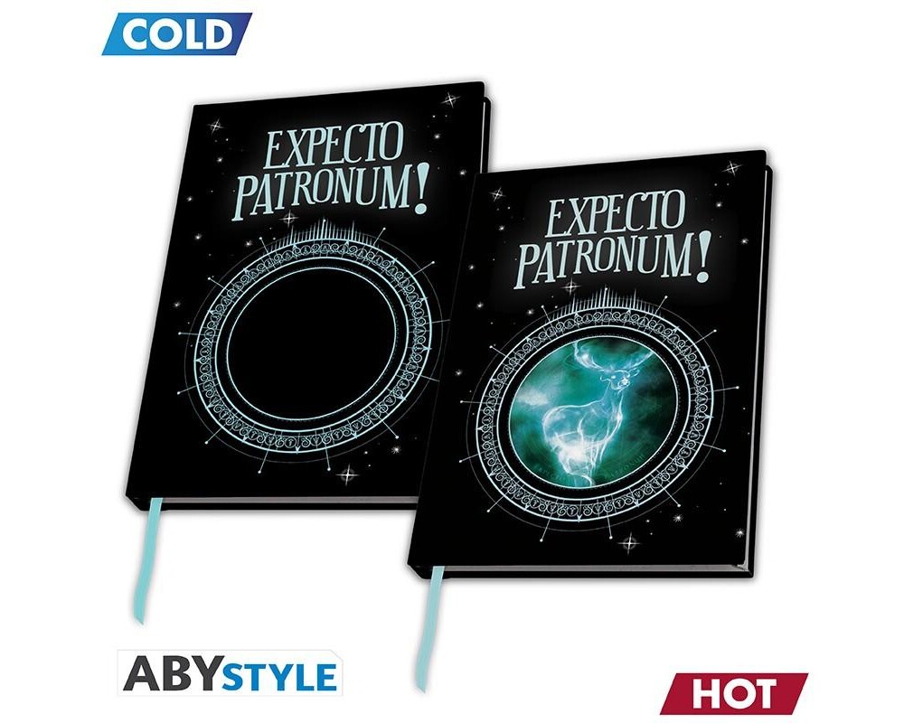 Аксесоар Тефтер ABYSTYLE HARRY POTTER Premium Heat Change Patronus A5 3