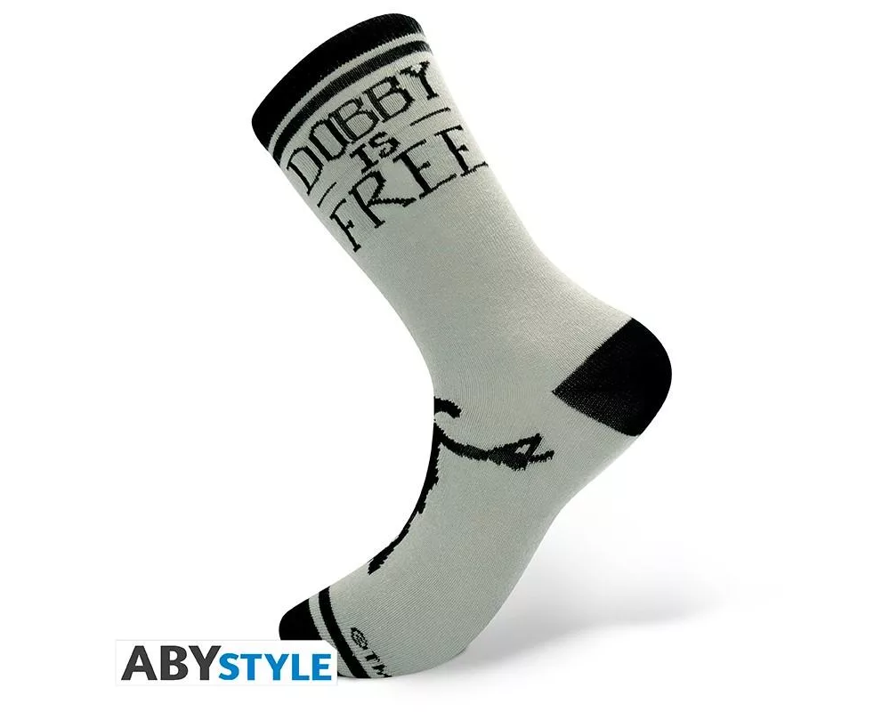Дреха Чорапи ABYSTYLE HARRY POTTER Black & Grey Dobby 3