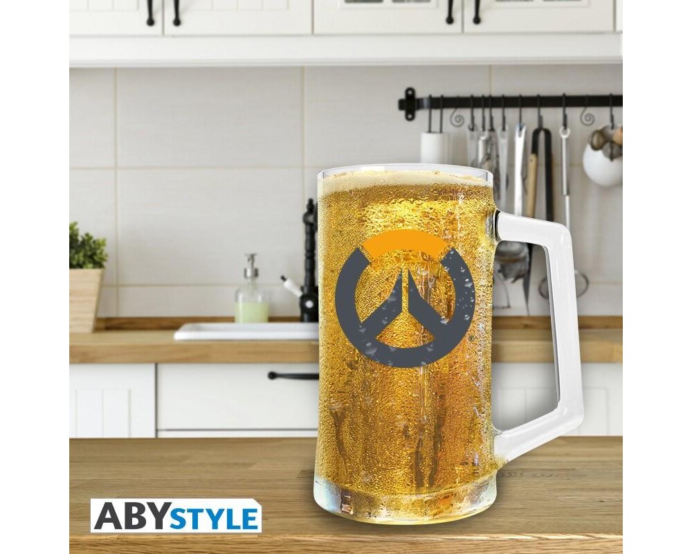 Аксесоар Чаша ABYSTYLE OVERWATCH Tankard Logo 3