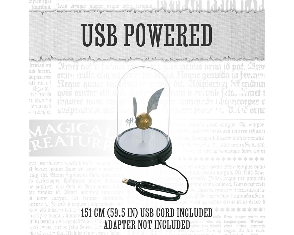 Фигурка Paladone Harry Potter - Golden Snitch Light 4