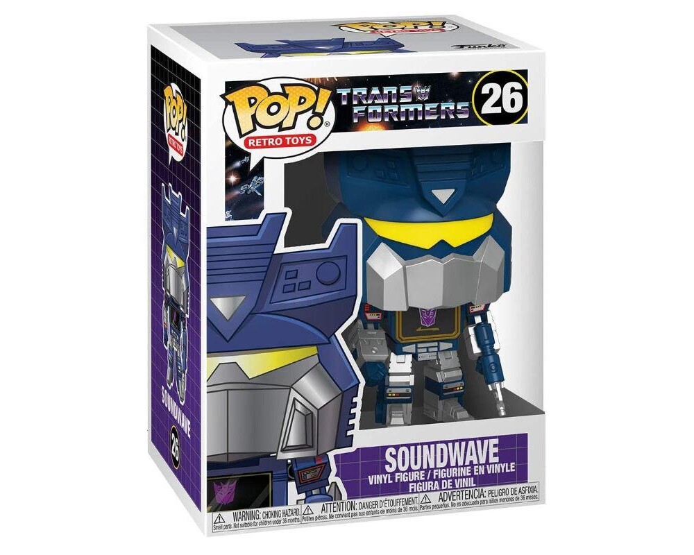 Фигурка Funko POP! Retro Toys: Transformers - Soundwave #26 2