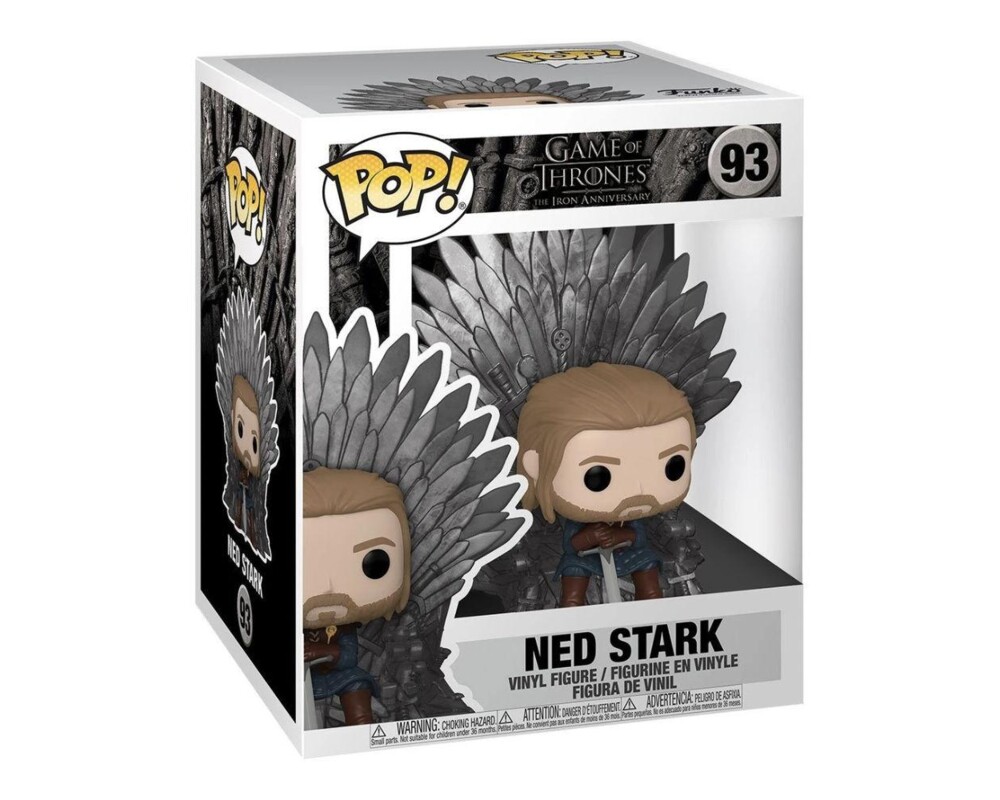 Фигурка Funko POP! Deluxe: Game of Thrones - Ned Stark on Throne 15cm #93 2