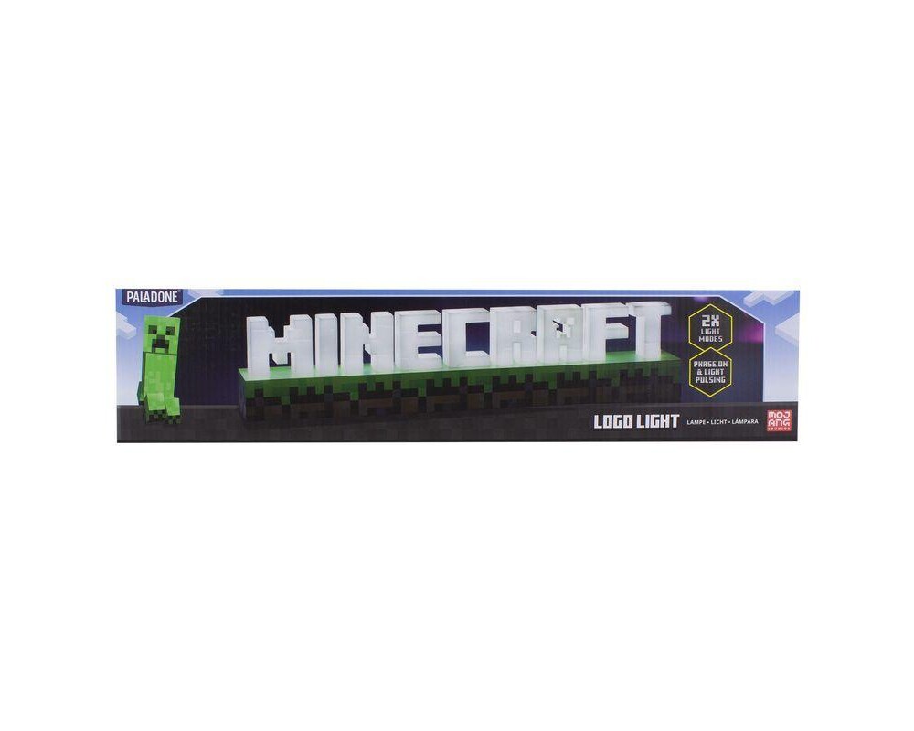 Фигурка Paladone Minecraft Logo Light 3