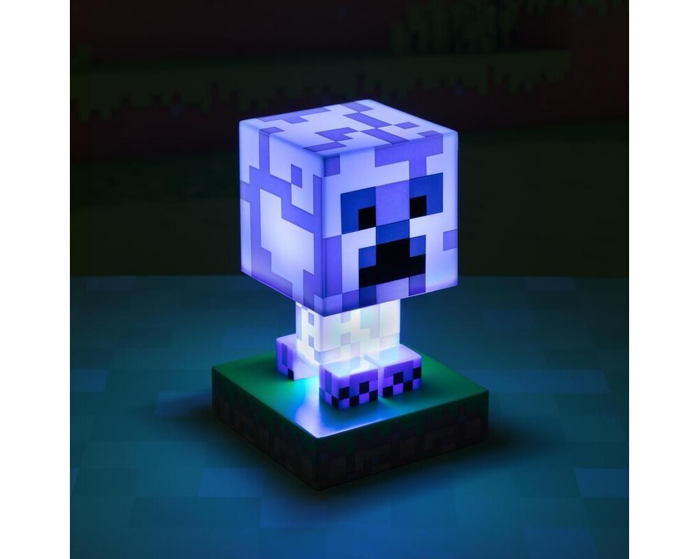 Фигурка Paladone Minecraft Charged Creeper Icon Light 3