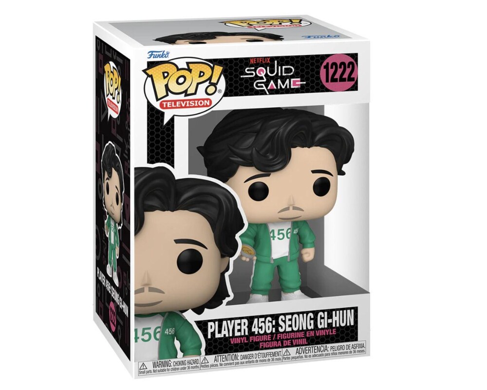 Фигурка Funko POP! Television: Squid Game - Player 456: Seong Gi-Hun #1222 2