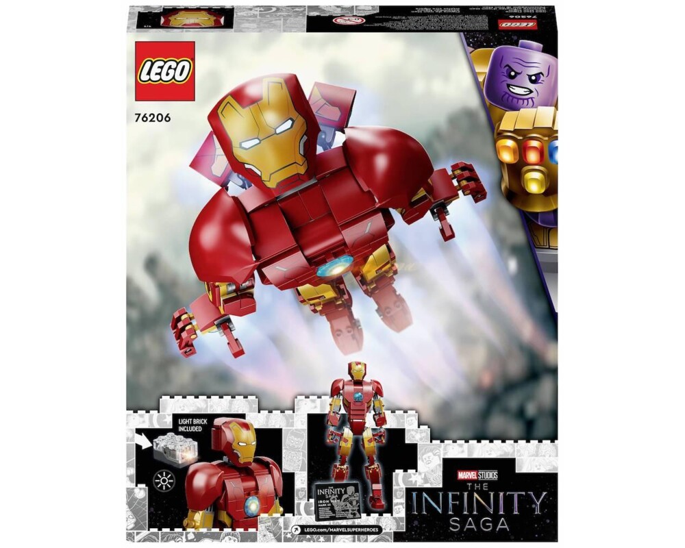 Конструктор LEGO Super Heroes - Marvel Iron Man Figure - 76206 5