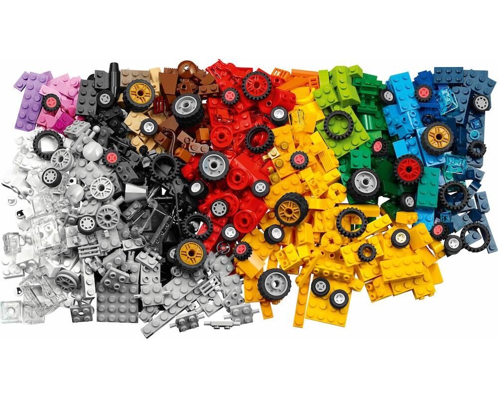 Конструктор LEGO Classic - Stone box with wheels - 11014 7