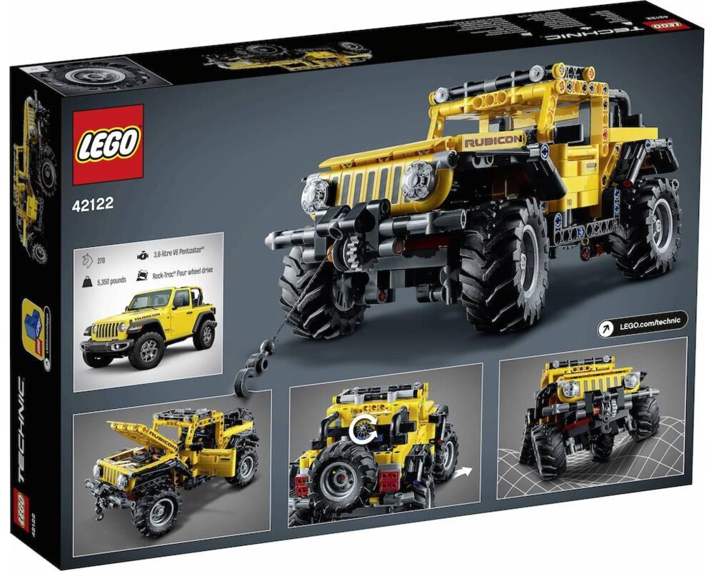 Конструктор LEGO Technic - Jeep Wrangler - 42122 5