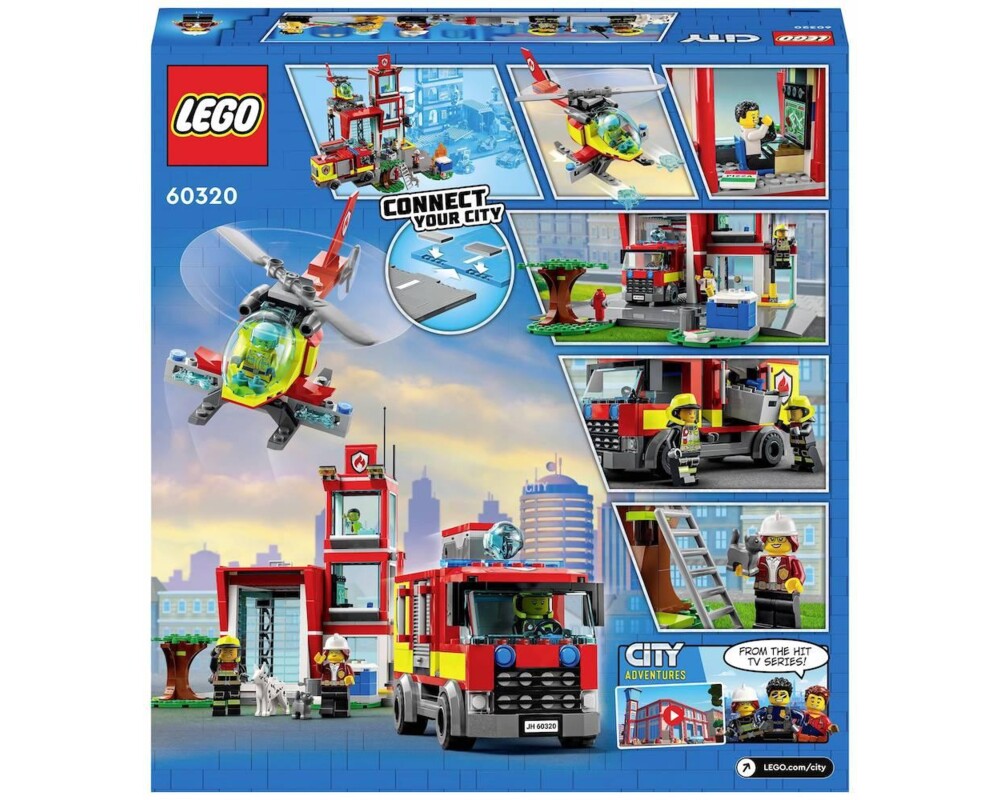 Конструктор LEGO City - Fire Station - 60320 6