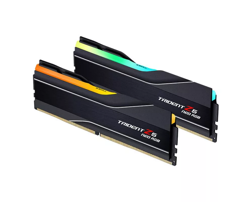 Памет G.SKILL Trident Z5 Neo RGB Black 32GB(2x16GB) DDR5 PC5-48000 6000MHz CL36 F5-6000J3636F16GX2-TZ5NR 3
