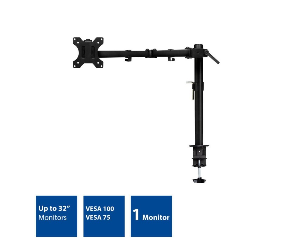 Стойка ACT AC8301, Регулируема, 10" - 32", 8 кг, Черен 2