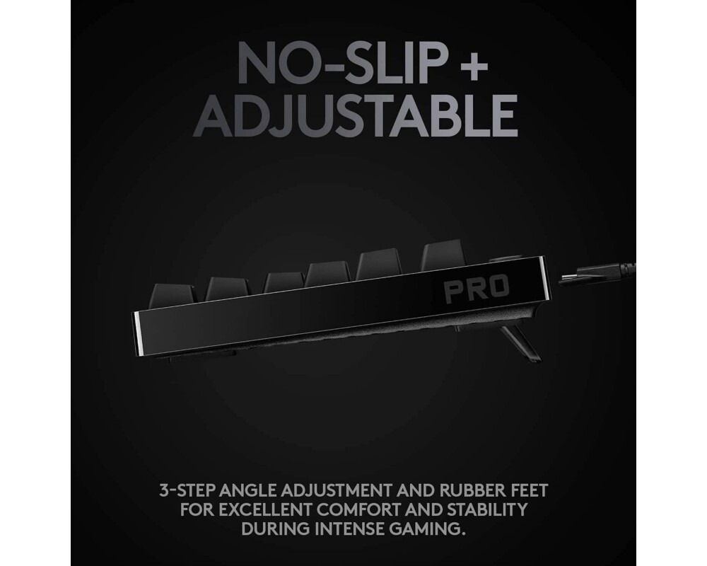 Клавиатура Logitech PRO X Keyboard Shroud Edition - SHROUD - US INT'L - INTNL-973 7