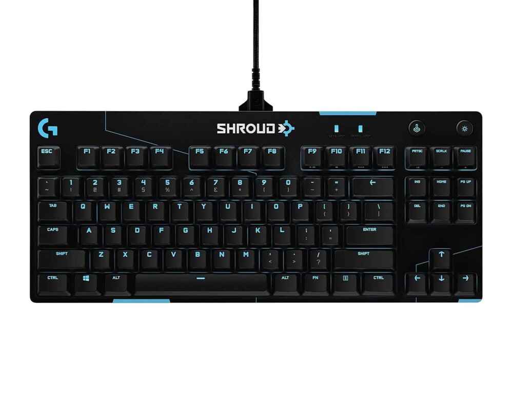 Клавиатура Logitech PRO X Keyboard Shroud Edition - SHROUD - US INT'L - INTNL-973 3