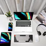 Клавиатура Геймърска Механична клавиатура Keychron K2 Hot-Swappable Compact Gateron Brown Switch White LED Gateron Brown Switch ABS 6