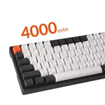 Клавиатура Геймърска Механична клавиатура Keychron K2 Hot-Swappable Compact Gateron Brown Switch White LED Gateron Brown Switch ABS 3