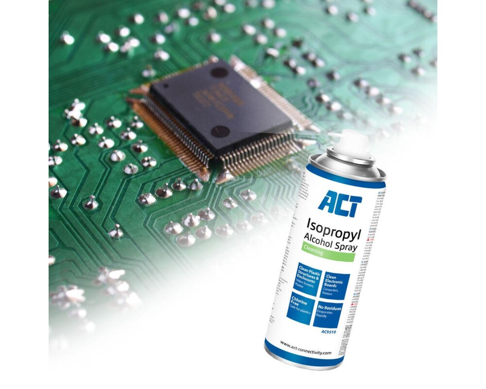 Почистващ продукт Почистващ спрей ACT AC9510, Спиртна основа, 200мл 4