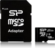  Silicon Power Elite, 128GB, Micro SDHC/SDXC, UHS-I, SD Adapter 626290 SLP-SD-STHBU1V10SP-128GB на топ цена - PIC.bg