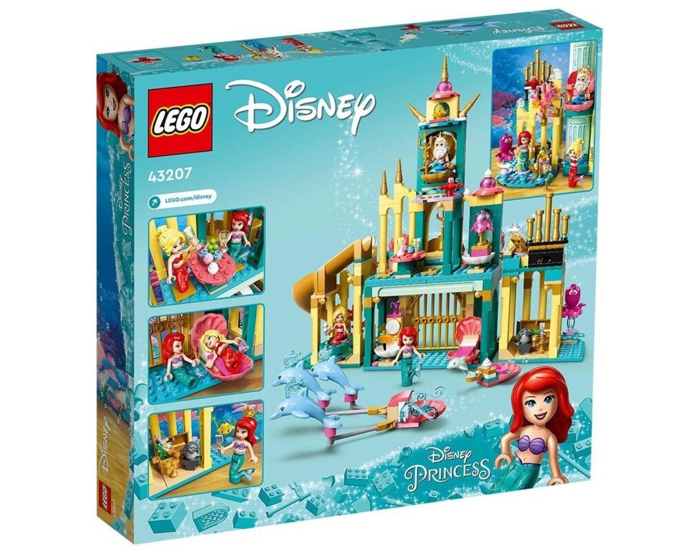 Конструктор LEGO Disney - Ariel's Underwater Palace Set - 43207 4