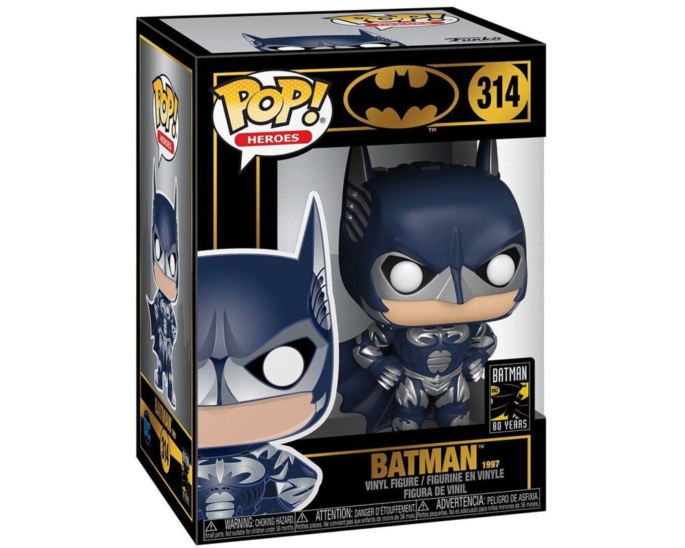 Фигурка Funko POP! Heroes: Batman 80 Years - Batman (1997) #314 2