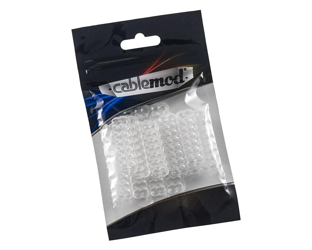 Кабел Комплект CableMod PRO - Гребени за интерфейсни кабели Прозрачно 3