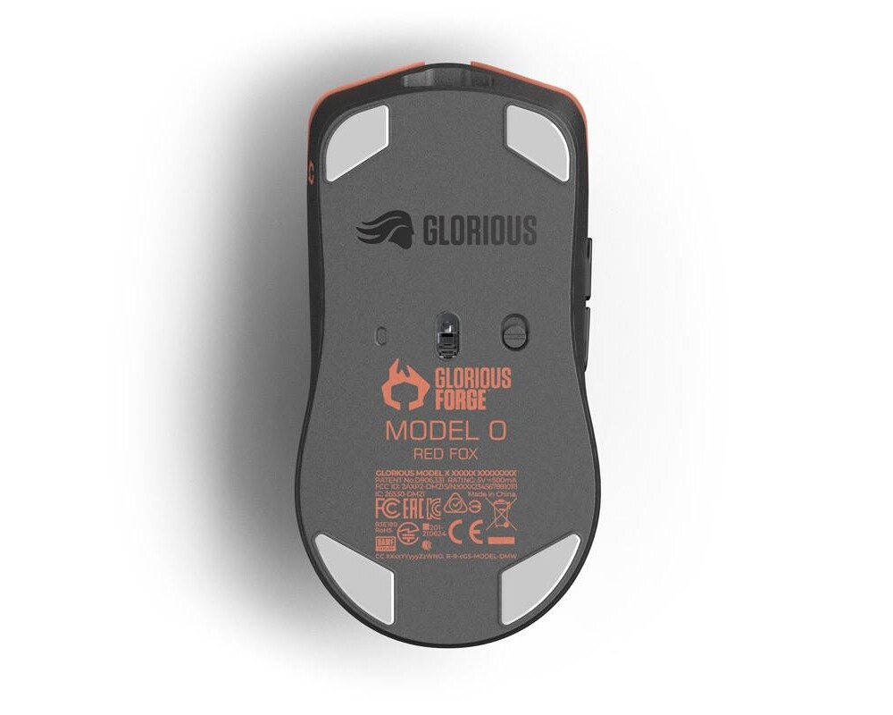Мишка Геймърска мишка Glorious Model O Pro Wireless, Red Fox - Forge 6
