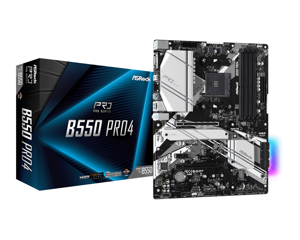 Дънна платка ASROCK B550 PRO4 5