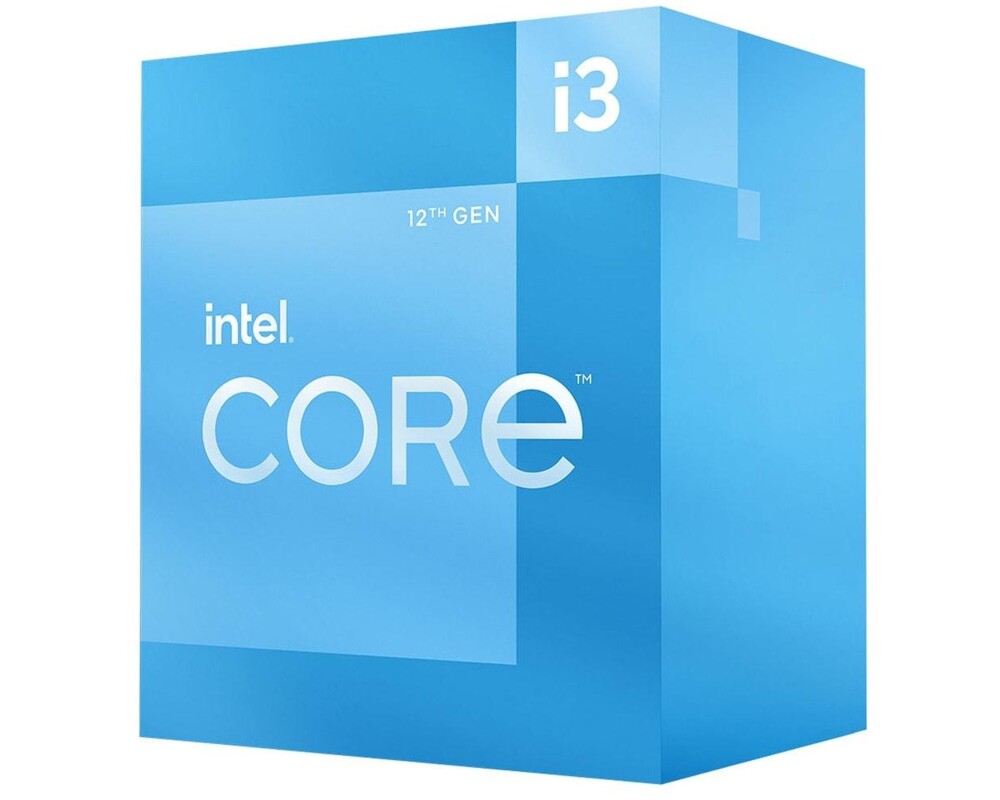 Процесор Intel Core i3-12100F (4-ядрен), BOX 6