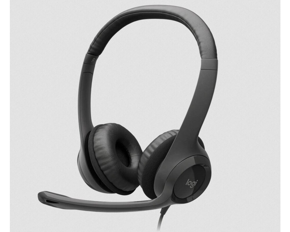 Слушалки Logitech H390 Clearchat USB 14